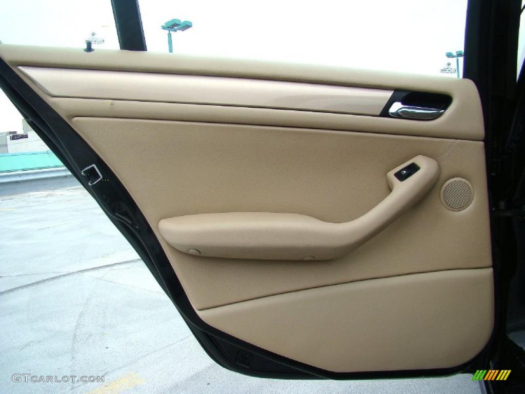 1999 BMW 3 Series 323i Sedan Sand Door Panel Photo #44660478