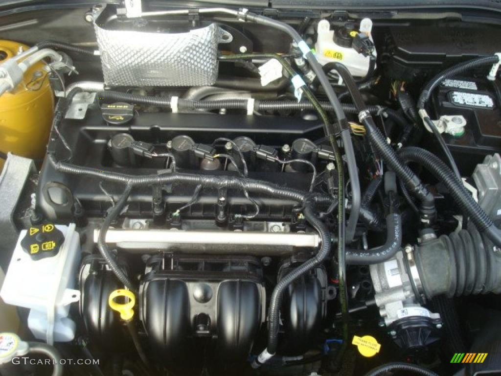 2009 Ford Focus SE Sedan 2.0 Liter DOHC 16-Valve Duratec 4 Cylinder Engine Photo #44660615