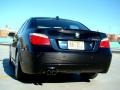 2008 Carbon Black Metallic BMW 5 Series 550i Sedan  photo #14