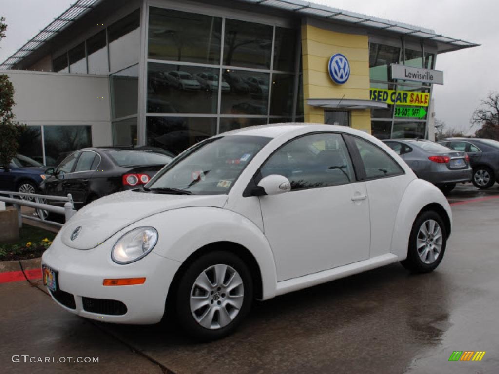 2009 New Beetle 2.5 Coupe - Candy White / Black photo #1