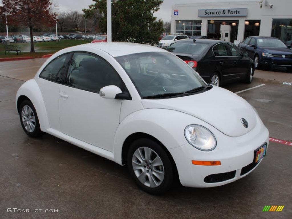 2009 New Beetle 2.5 Coupe - Candy White / Black photo #4