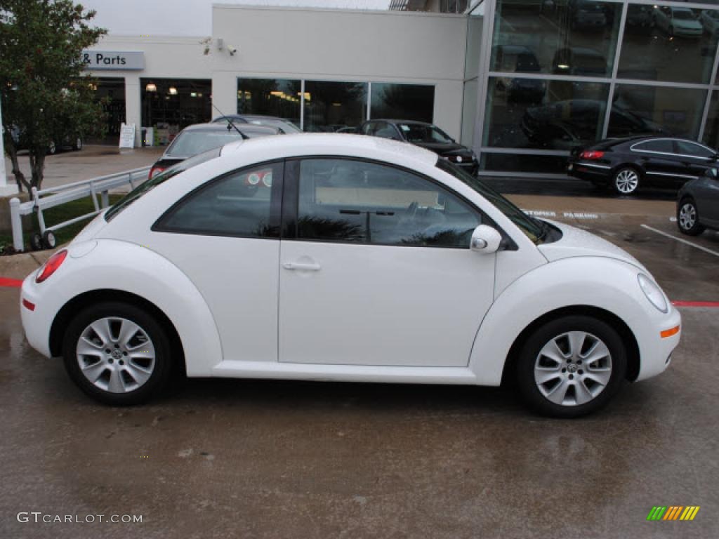 2009 New Beetle 2.5 Coupe - Candy White / Black photo #5