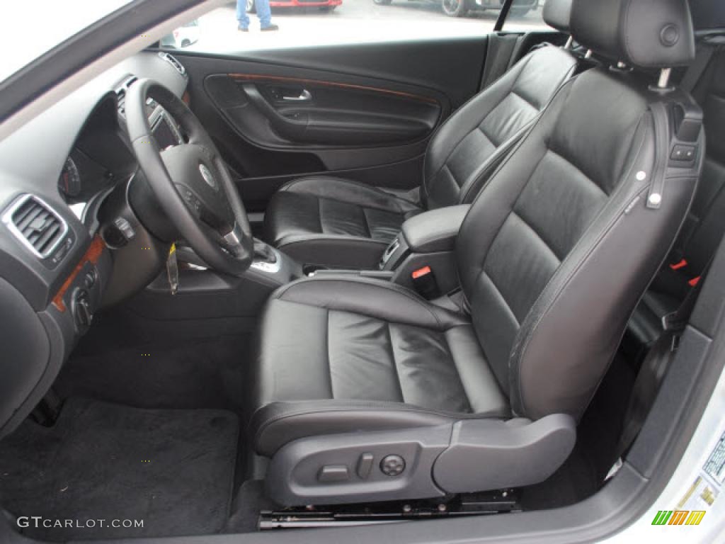 Titan Black Interior 2008 Volkswagen Eos Lux Photo #44662791