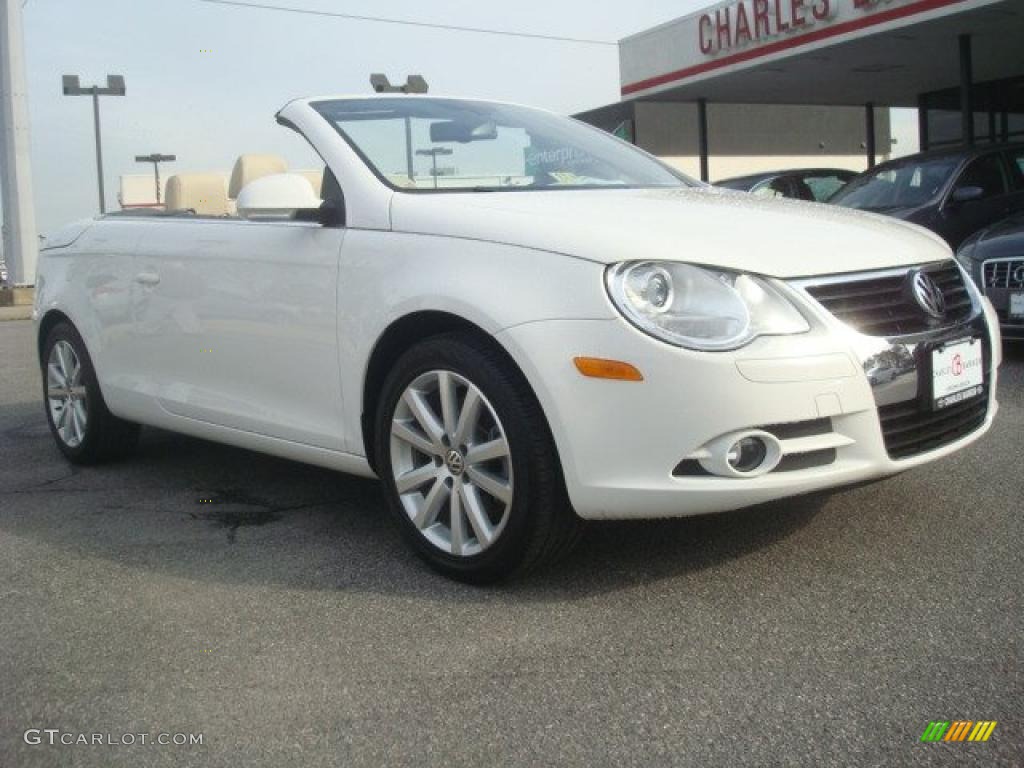 Candy White Volkswagen Eos