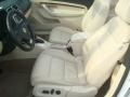 Cornsilk Beige 2007 Volkswagen Eos 2.0T Interior Color