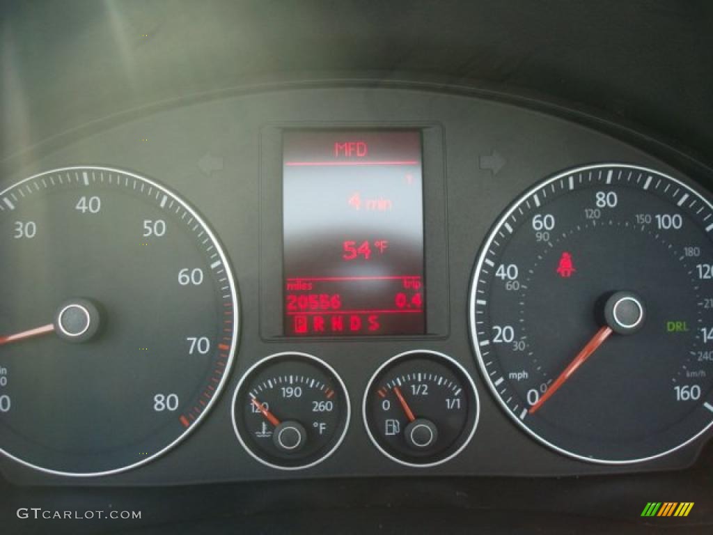 2007 Volkswagen Eos 2.0T Gauges Photo #44663575