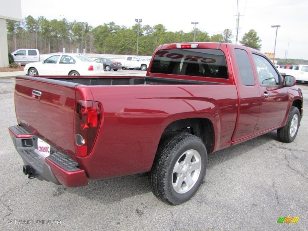 Cardinal Red Metallic 2010 Chevrolet Colorado LT Extended Cab Exterior Photo #44664867