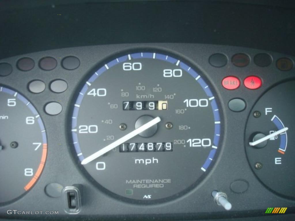 1999 Civic EX Coupe - Vogue Silver Metallic / Dark Gray photo #14