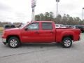 2007 Fire Red GMC Sierra 1500 SLE Crew Cab  photo #4