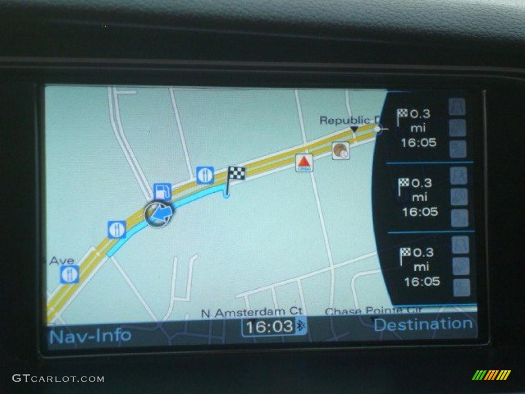 2010 Audi S4 3.0 quattro Sedan Navigation Photo #44667211