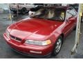 Cassis Red Pearl 1992 Acura Legend LS Coupe