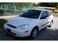 Cloud 9 White 2000 Ford Focus ZX3 Coupe