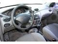 Medium Graphite 2000 Ford Focus ZX3 Coupe Interior Color