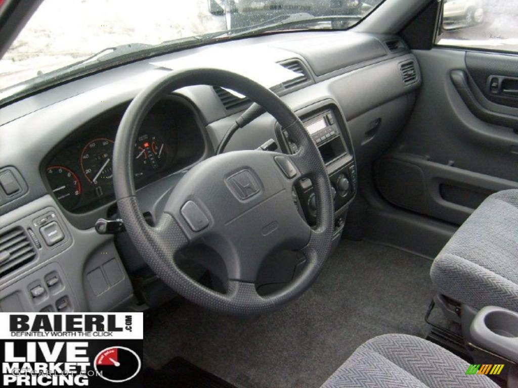 1997 CR-V 4WD - San Marino Red / Charcoal photo #10
