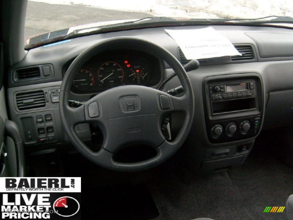 1997 CR-V 4WD - San Marino Red / Charcoal photo #13