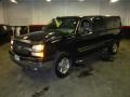 2004 Black Chevrolet Silverado 1500 LT Extended Cab 4x4  photo #2