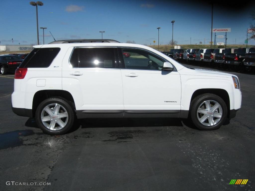 Olympic White 2011 GMC Terrain SLT Exterior Photo #44670495