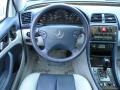 2001 Mercedes-Benz CLK Ash/Blue Interior Dashboard Photo