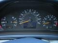 2001 Mercedes-Benz CLK Ash/Blue Interior Gauges Photo