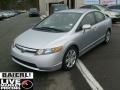 2008 Alabaster Silver Metallic Honda Civic LX Sedan  photo #3