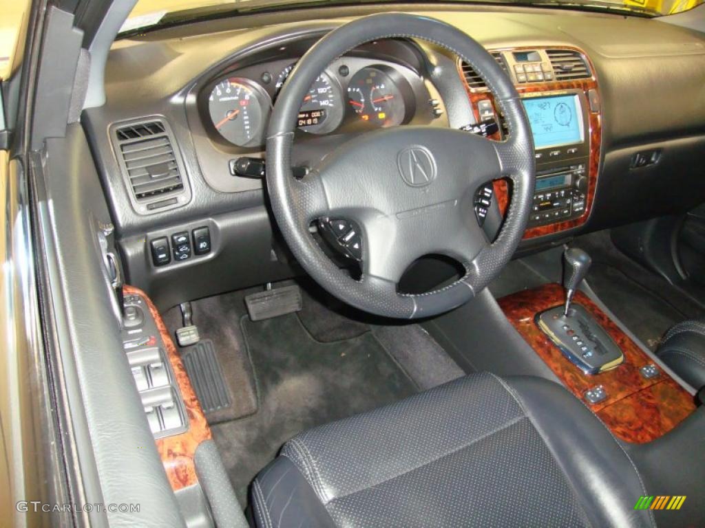 2001 Acura MDX Standard MDX Model Ebony Dashboard Photo #44671475