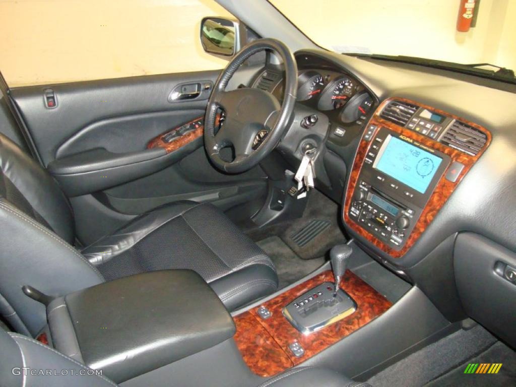 2001 Acura MDX Standard MDX Model Ebony Dashboard Photo #44671579