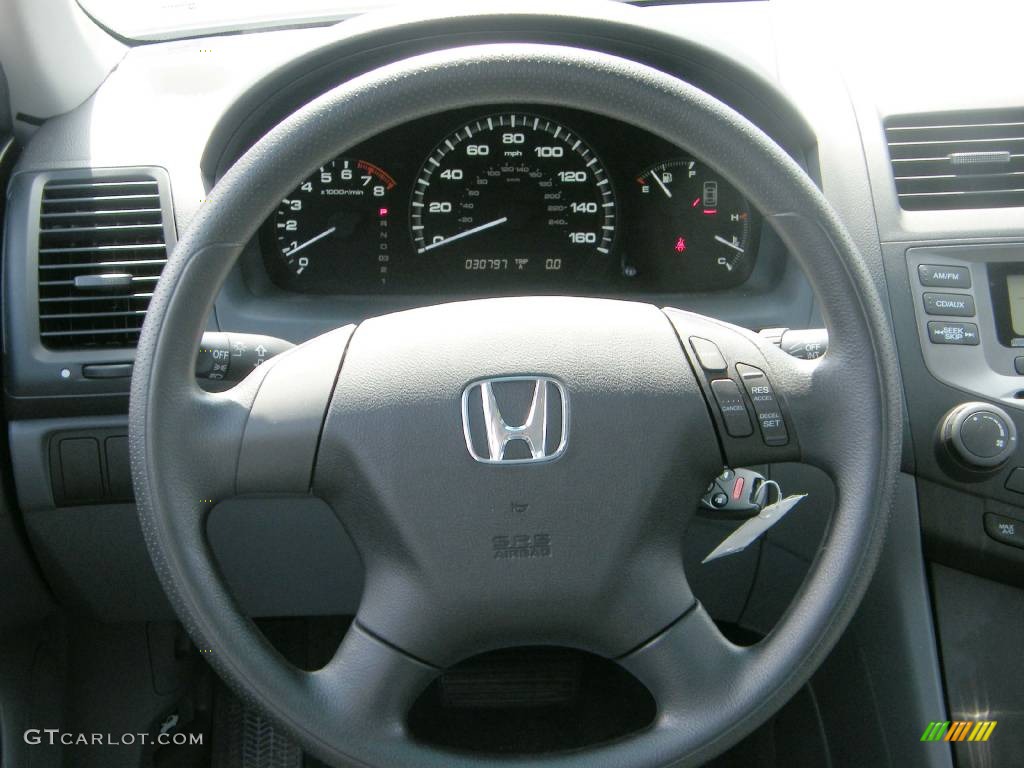 2007 Accord LX Sedan - Alabaster Silver Metallic / Gray photo #3