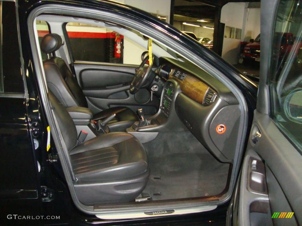 Charcoal Interior 2003 Jaguar X-Type 2.5 Photo #44672083