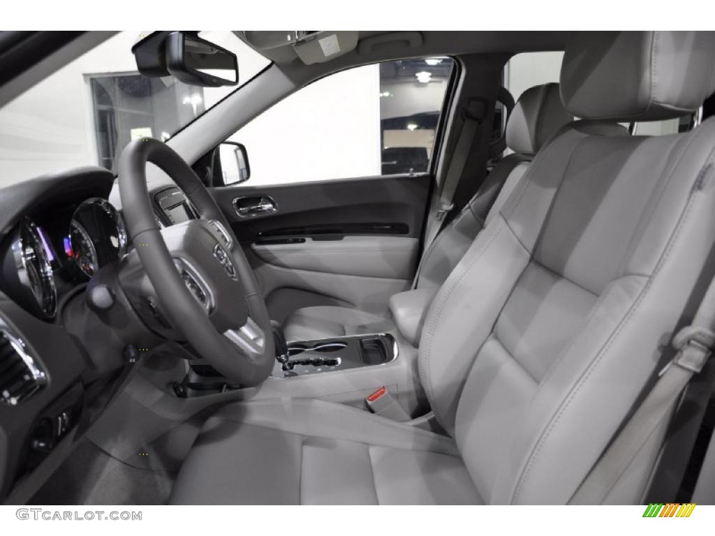 Dark Graystone/Medium Graystone Interior 2011 Dodge Durango Crew Photo #44672507