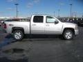 Sheer Silver Metallic - Silverado 1500 LT Crew Cab 4x4 Photo No. 4