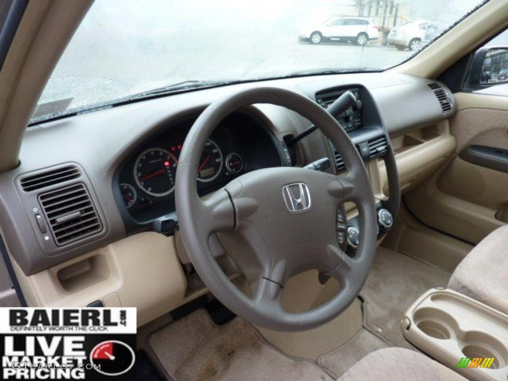 2005 CR-V LX 4WD - Sahara Sand Metallic / Ivory photo #11