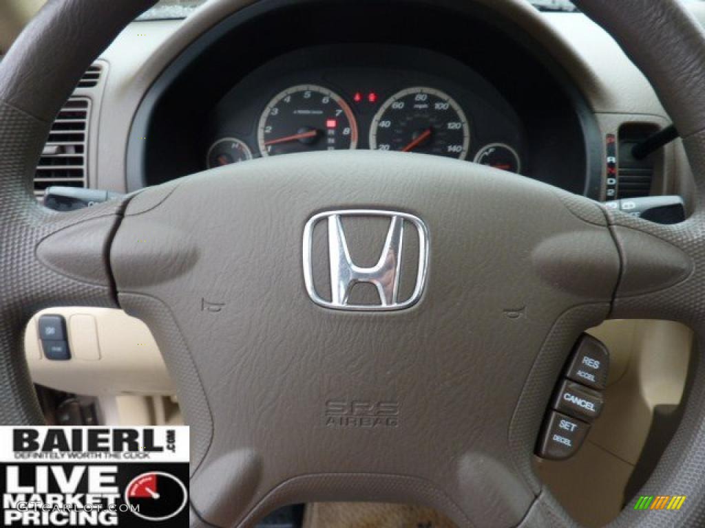 2005 CR-V LX 4WD - Sahara Sand Metallic / Ivory photo #19