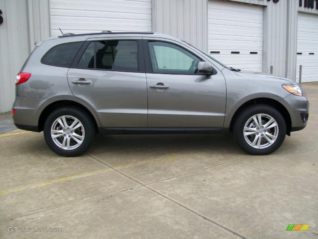 Mineral Gray 2011 Hyundai Santa Fe SE Exterior Photo #44673671