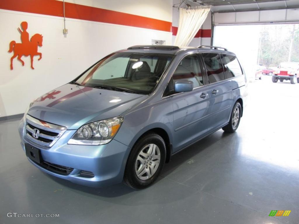 2007 Odyssey EX-L - Ocean Mist Metallic / Gray photo #1