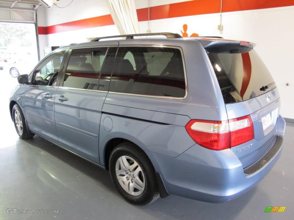 2007 Odyssey EX-L - Ocean Mist Metallic / Gray photo #2