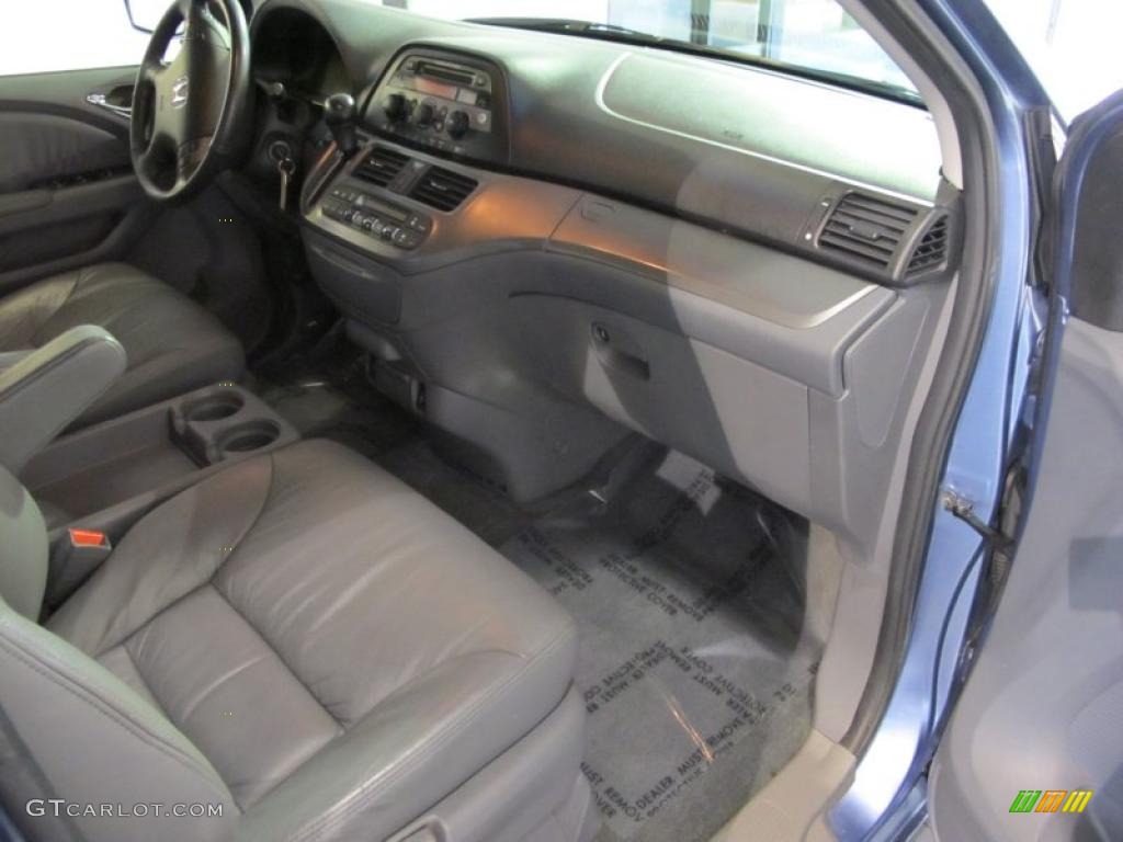 2007 Odyssey EX-L - Ocean Mist Metallic / Gray photo #12