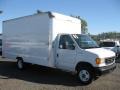 Oxford White - E Series Cutaway E350 Commercial Moving Truck Photo No. 1