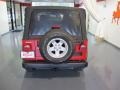 2006 Flame Red Jeep Wrangler Sport 4x4  photo #4