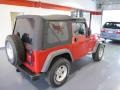 2006 Flame Red Jeep Wrangler Sport 4x4  photo #5