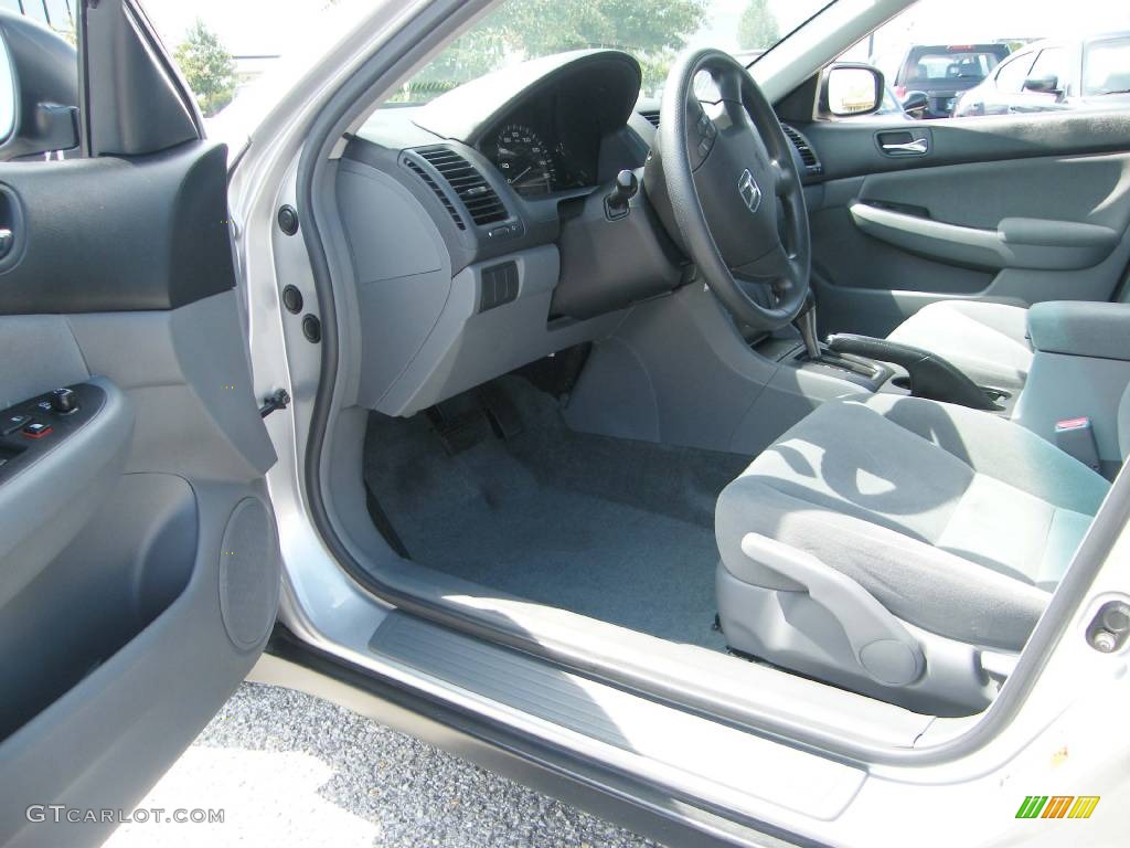 2007 Accord LX Sedan - Alabaster Silver Metallic / Gray photo #9