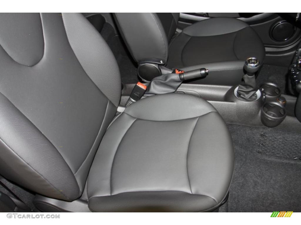 Carbon Black Interior 2011 Mini Cooper Clubman Photo #44675063