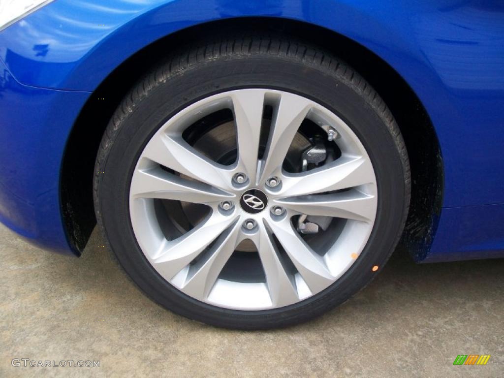 2011 Hyundai Genesis Coupe 2.0T Wheel Photo #44675143