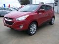 2011 Garnet Red Hyundai Tucson Limited  photo #7