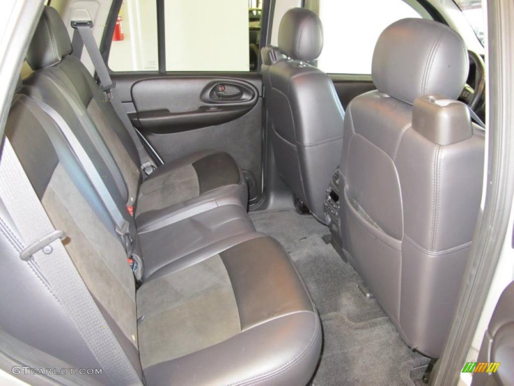 Ebony Interior 2008 Chevrolet TrailBlazer SS Photo #44676263