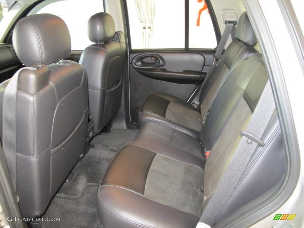 Ebony Interior 2008 Chevrolet TrailBlazer SS Photo #44676307