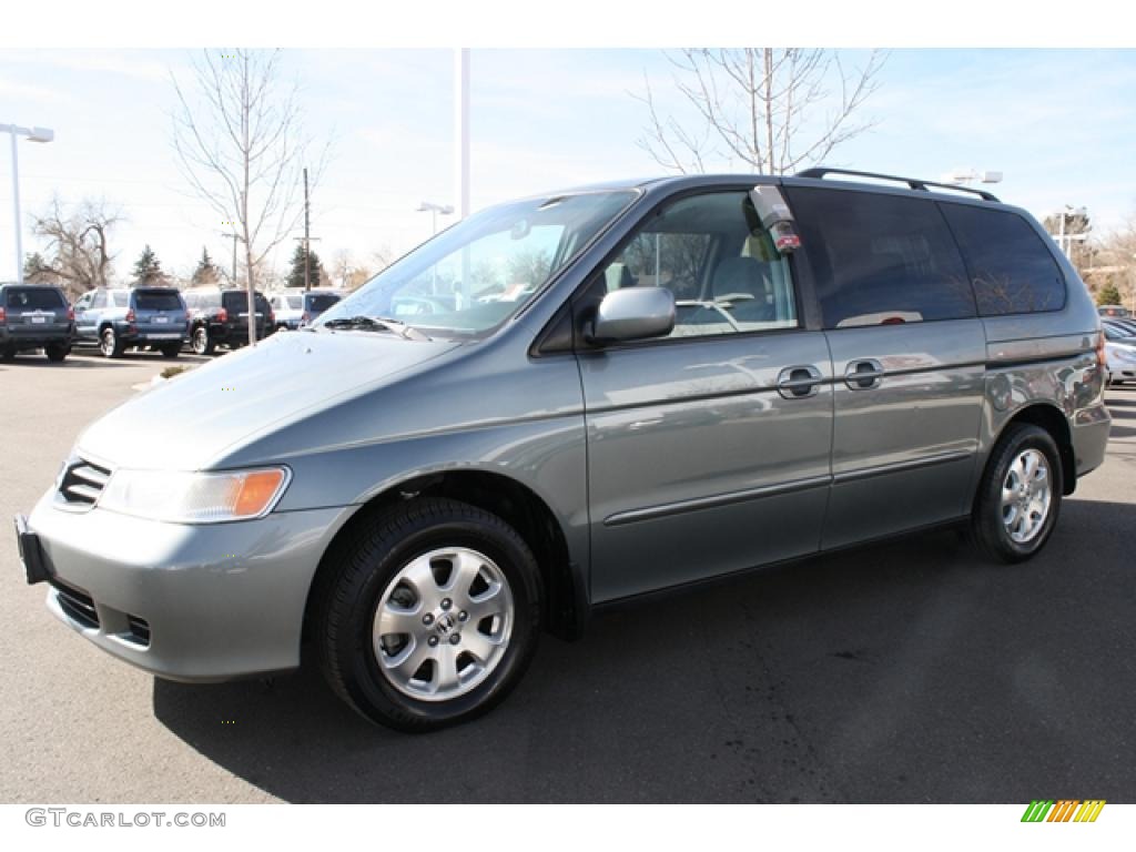 Granite Green Metallic 2002 Honda Odyssey EX Exterior Photo #44677069