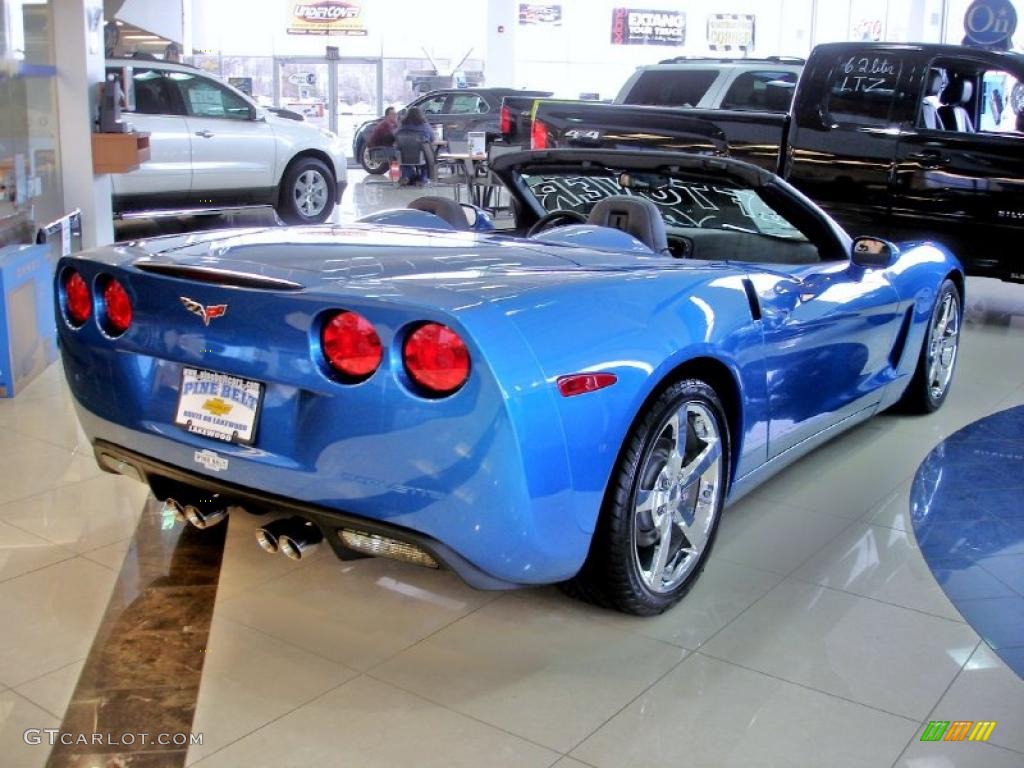Jetstream Blue Metallic 2010 Chevrolet Corvette Convertible Exterior Photo #44677587