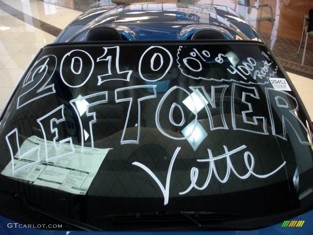 2010 Corvette Convertible - Jetstream Blue Metallic / Ebony Black photo #15