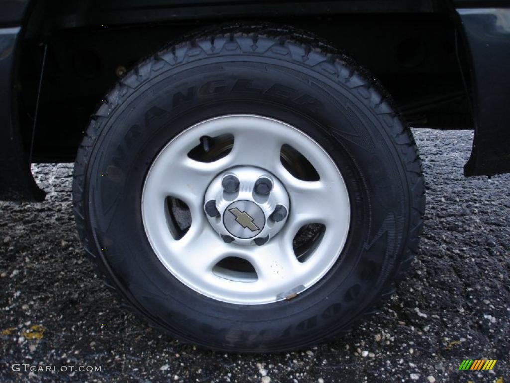 2004 Silverado 1500 LS Extended Cab - Dark Gray Metallic / Dark Charcoal photo #8