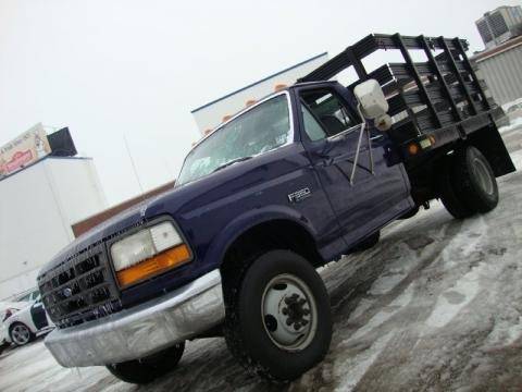 1995 Ford F350 XL Regular Cab Chassis Stake Truck Data, Info and Specs